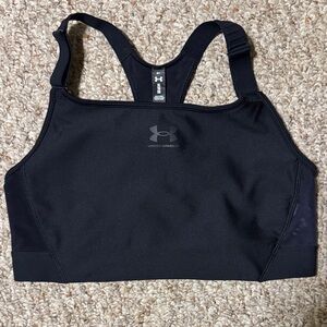 Under Armour Midnight Black Athletic Bra